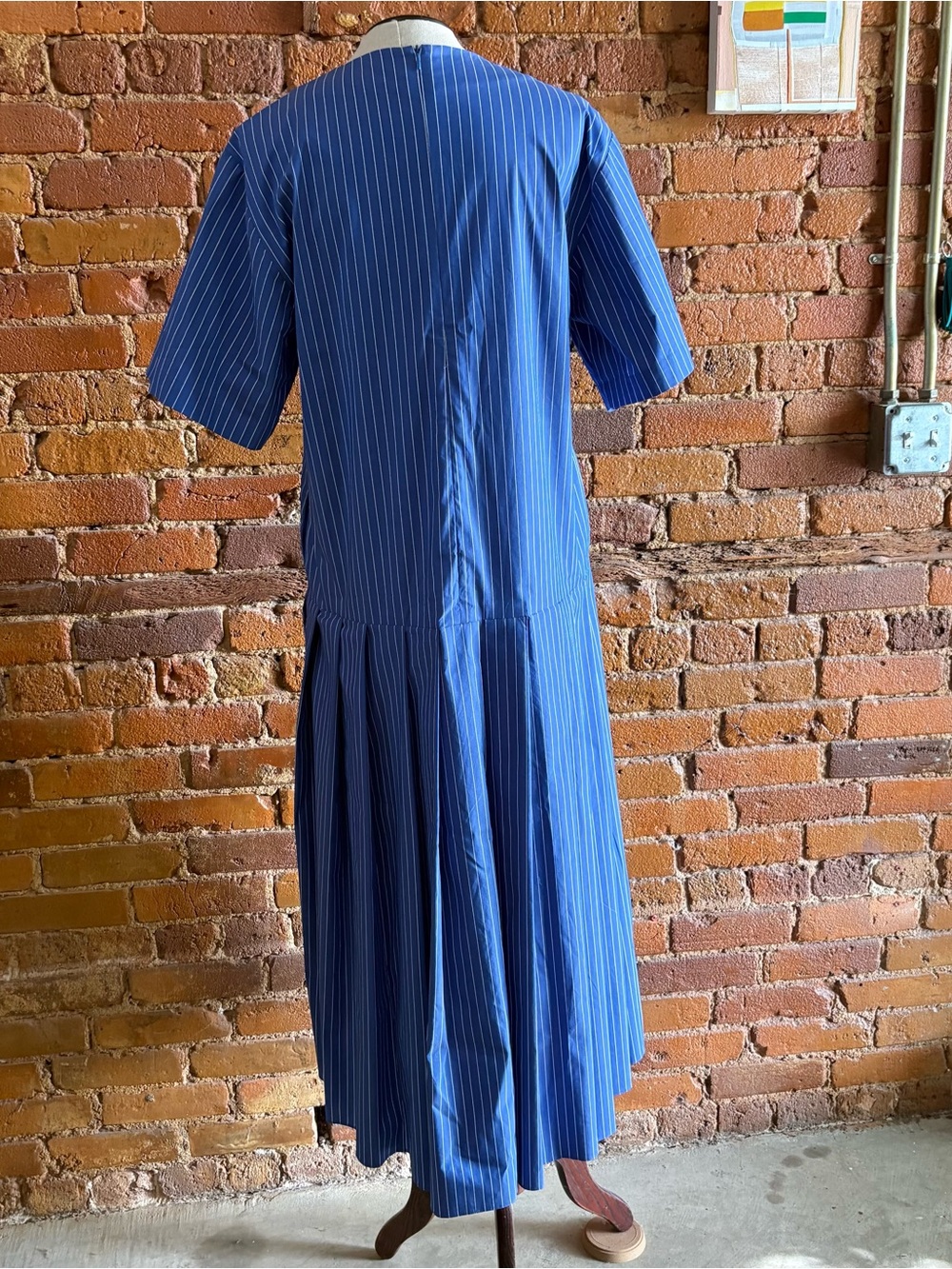 Mr. Larkin Mona dress in Admiral Blue size M, never worn, beautifully tailored - Picture 6 of 16